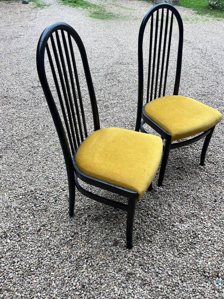 Paire de chaises vintage Baumann Eden