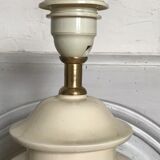 Vintage ceramic lamp foot