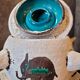 Vintage prehistory ceramic pot signed from the 50s 60s