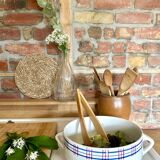 Sarreguemines salad bowl, Poitou model