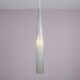 Alessandro Pianon hanging lamp in grey glass for Vistosi, Italy 1960