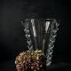 Large crystal vase