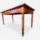 Grande table de ferme alsacienne 160 cm merisier