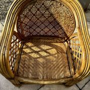 Fauteuil en osier