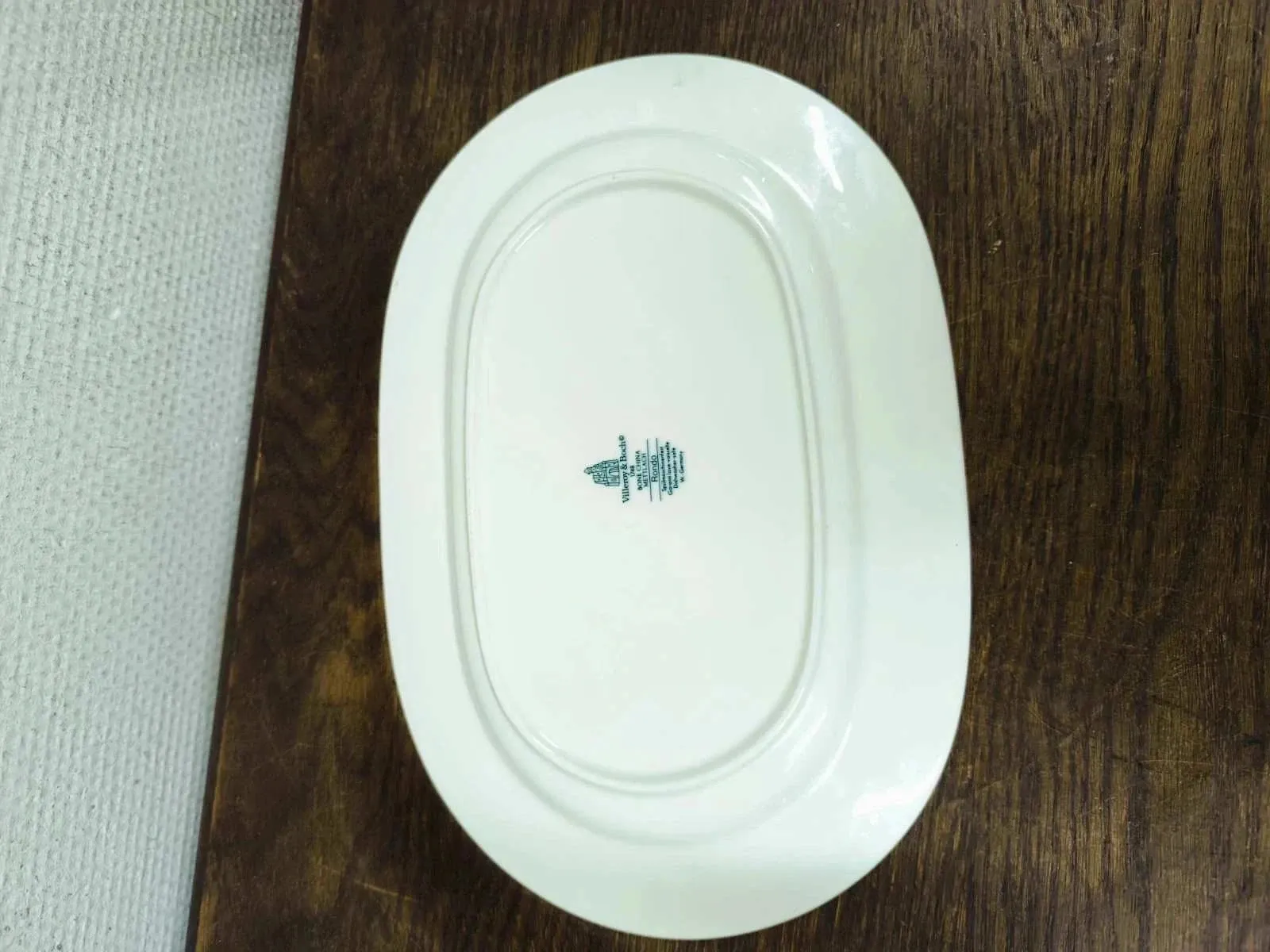 Plat ovale Villeroy et boch rondo