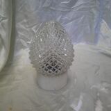 Diamond-tipped glass wall light