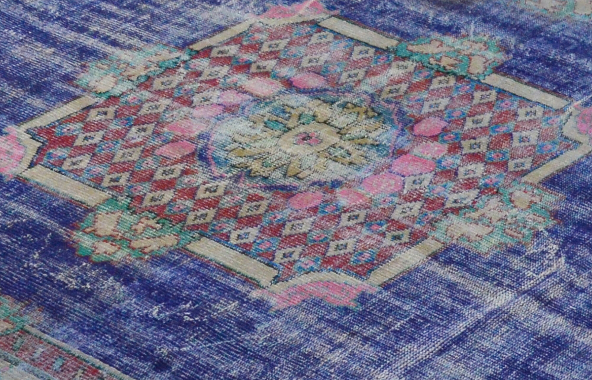 Anatolian handmade vintage rug 340 cm x 231 cm