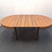 Table scandinave vintage double rallonge papillon