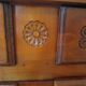 Rustic buffet Louis XV-Regency-jointed-massive wood-snail feet