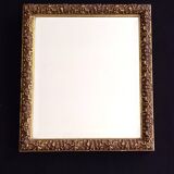 Golden Wood Type Mirror With Berain Decoration