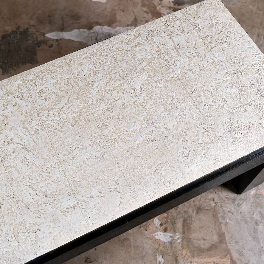 Table basse style Art Deco avec cave à cigares, France, 1960s