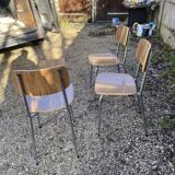 Formica chairs with stool
