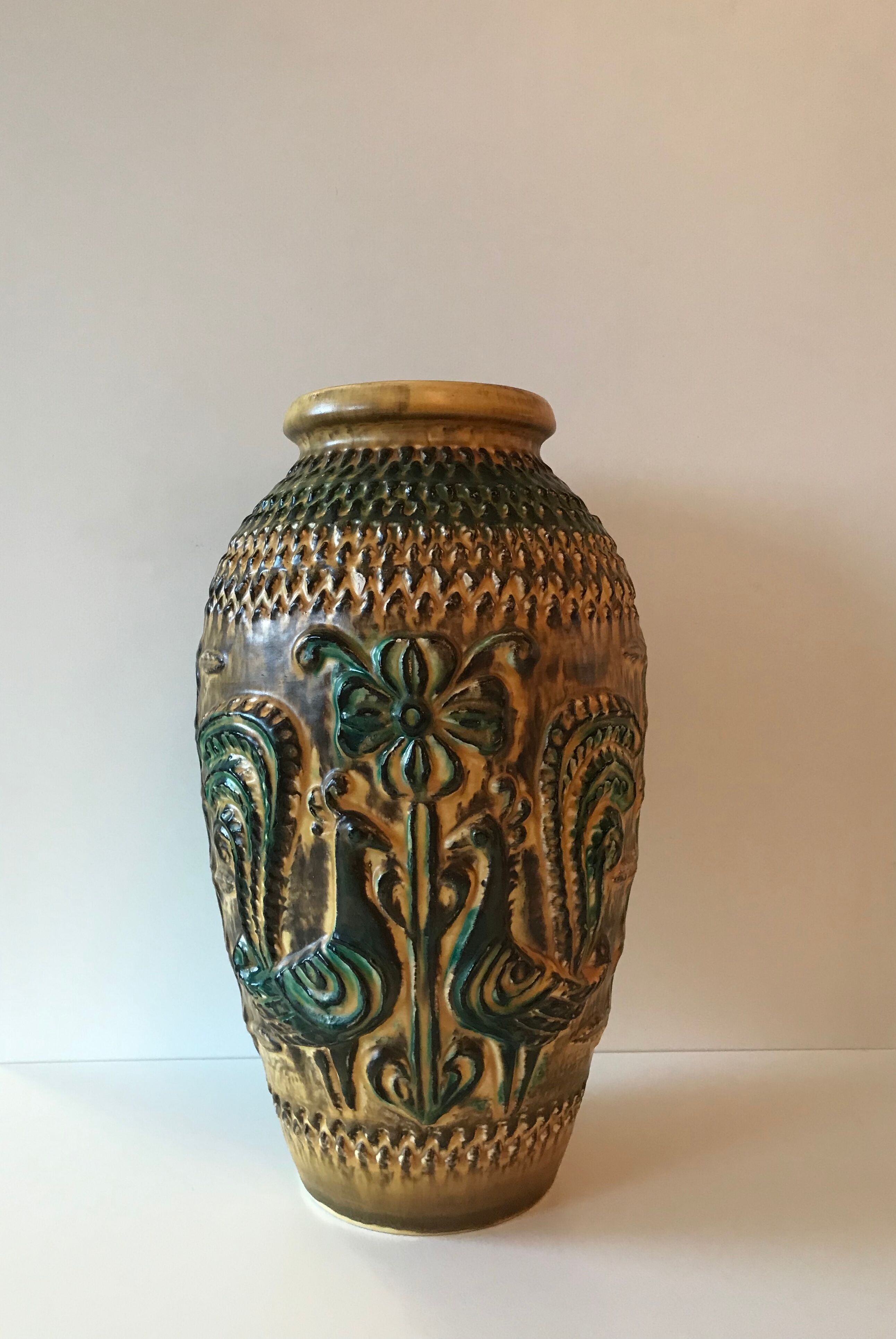 West Germany ceramic vase