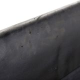 Scandinavian 3-seater leather sofa, Sweden, 1960s