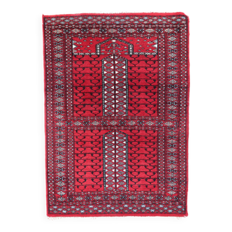 Tapis vintage fait main Lahore 64cm x 88cm - 1C996