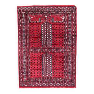 Tapis vintage fait main Lahore 64cm x 88cm - 1C996