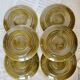 Gien 1960s 7-piece barbotine artichoke tableware set