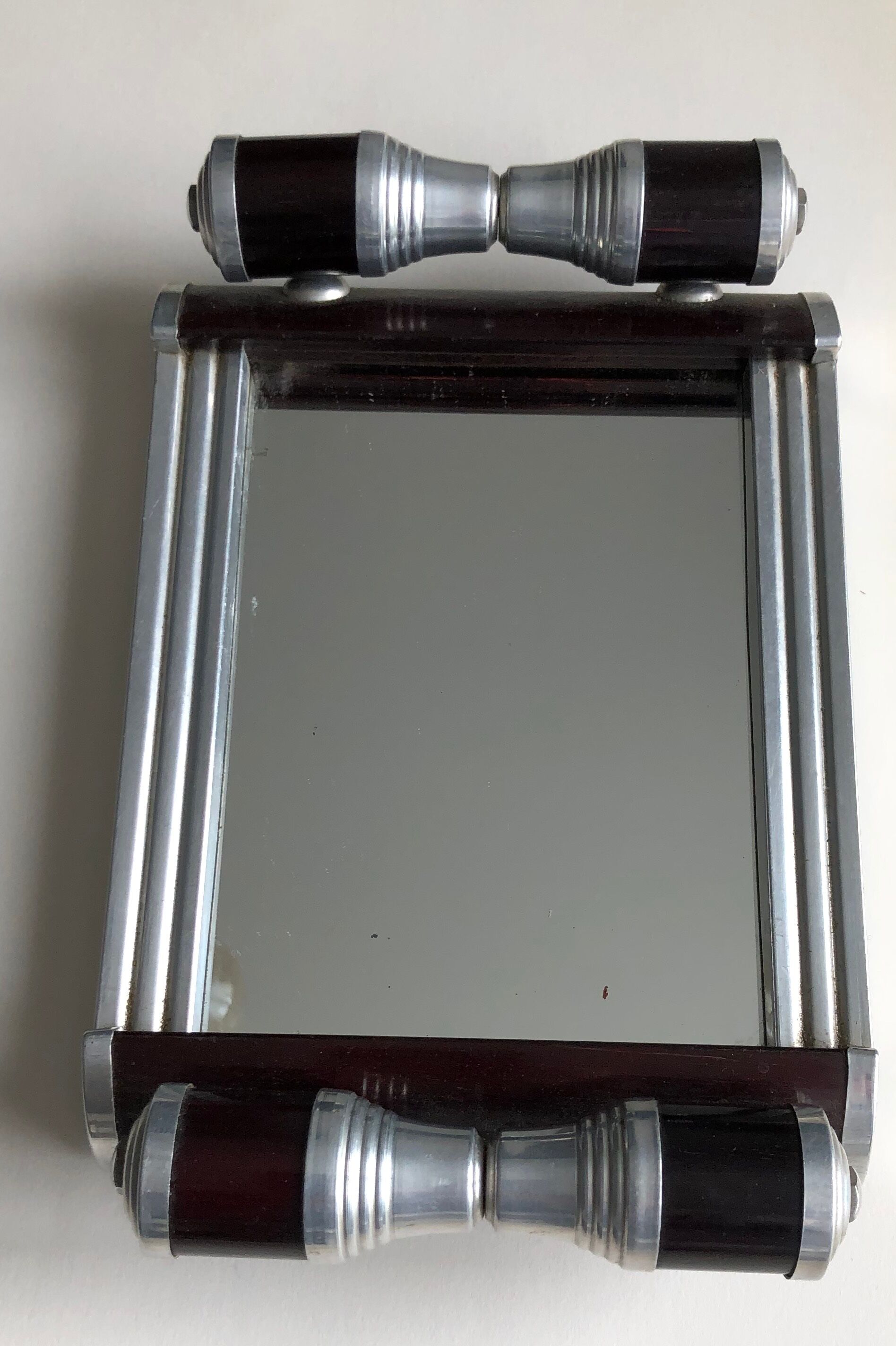 Small art deco mirror tray
