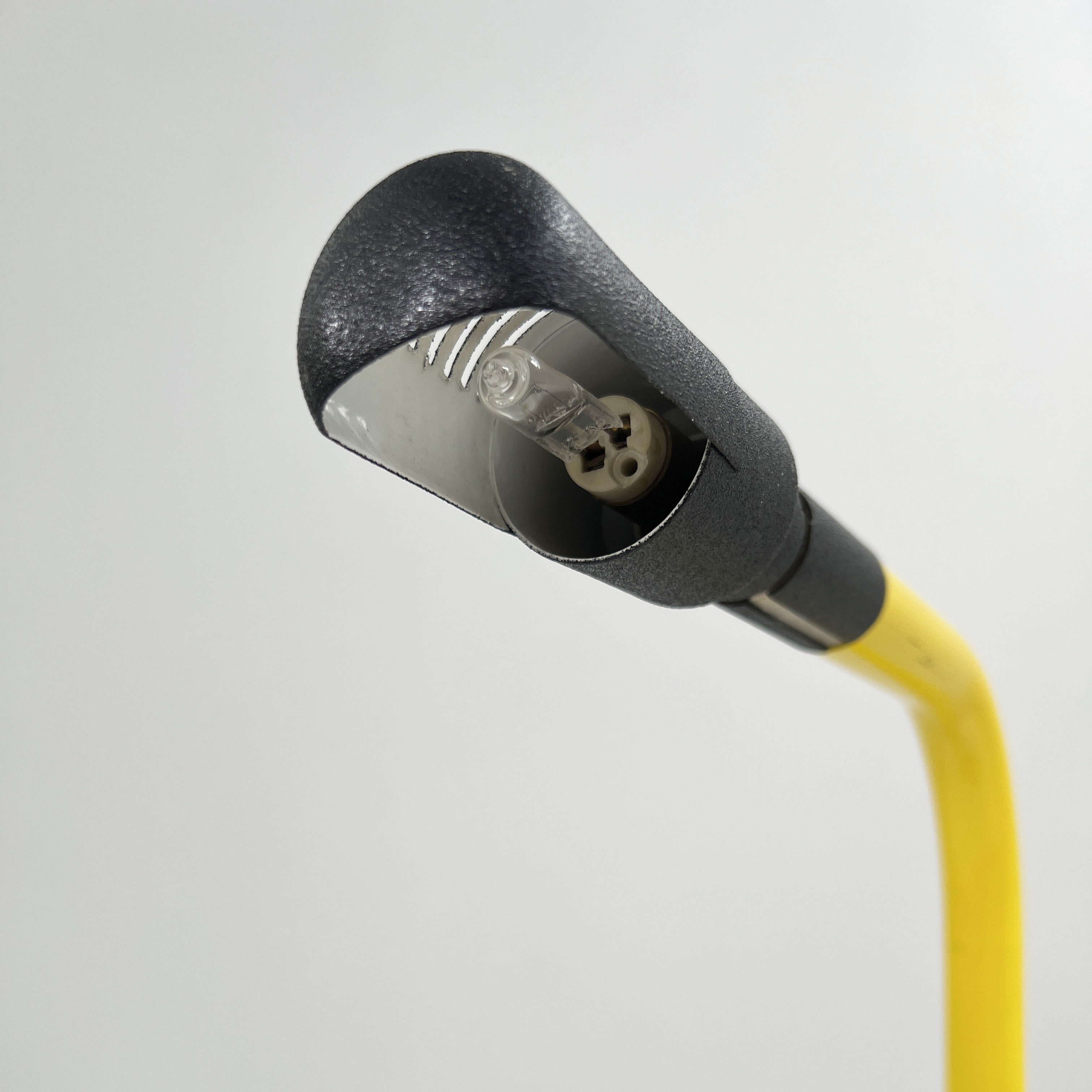 Yellow articulated desk lamp by Tronconi, 1980