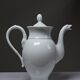 "Eagle" teapot, very fine white porcelain from Limoges by Raynaud, 1970s
