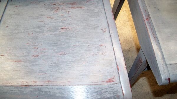 Lot de 4 chaise 1950 luterma peintes