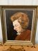Portrait painting of a man signed M.amoureux XX Hst
