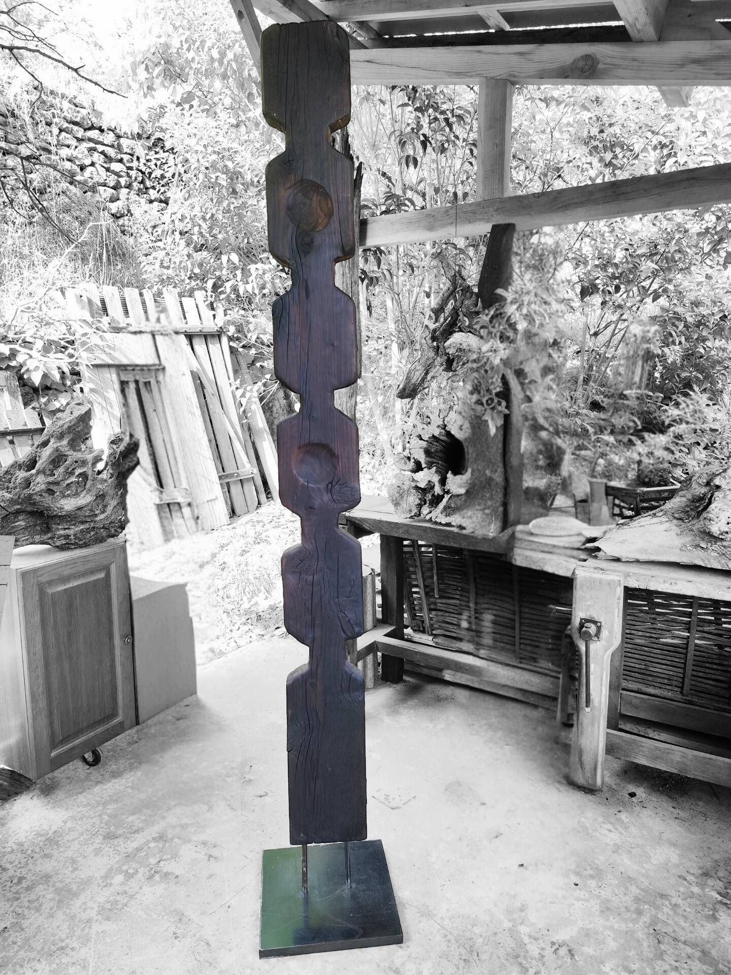 Brutalist Sculpture