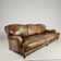 Howard & Sons English leather sofa – 20th century