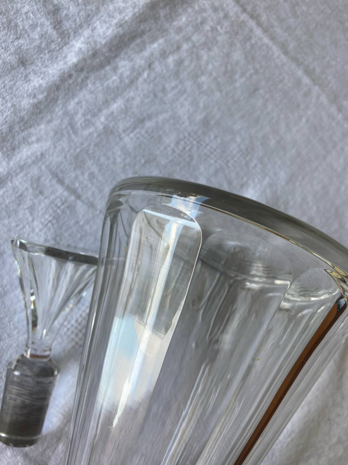 Baccarat crystal carafe