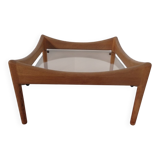 Modus Oak & Glass Table by Kristian Vedel for Soren Willadsen, 1963