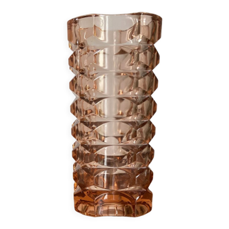 Vase windsor rose par jg.durand pour luminarc