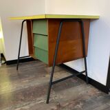 Yellow formica desk