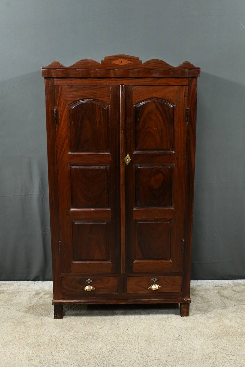 Pondicherry Spice Cabinet, in Teak and Rosewood – 1900
