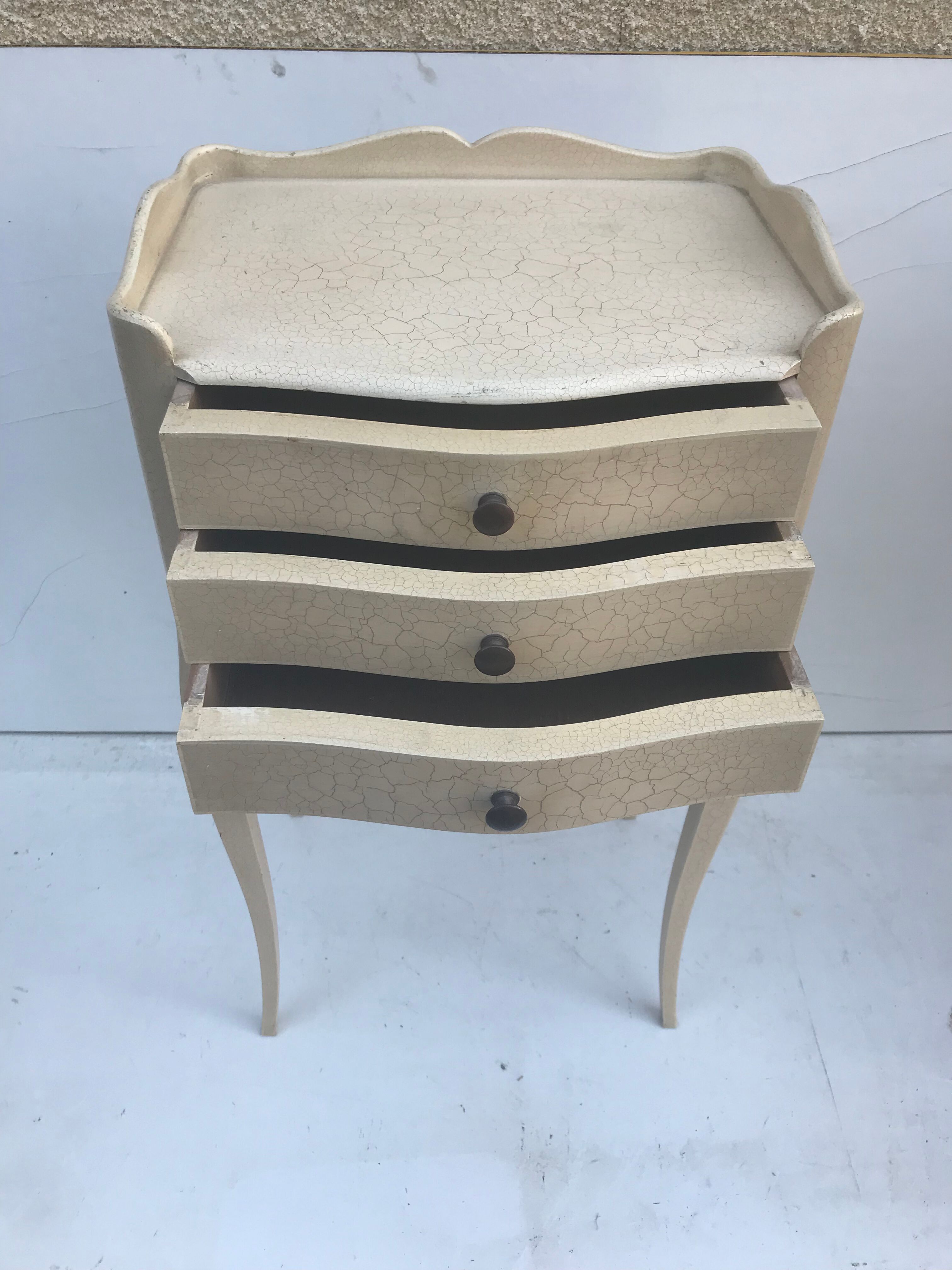 Pair of bedside tables in the Louis XV style