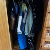 Small wicker cupboard