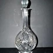 Cut crystal wine carafe Saint-Louis model VIC Massenet 1930 H34cm