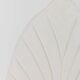 Vintage Murano glass table lamp – leaf-shaped shade with a gold metal base – Italy 1980s