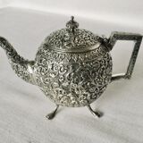 Solid silver teapot