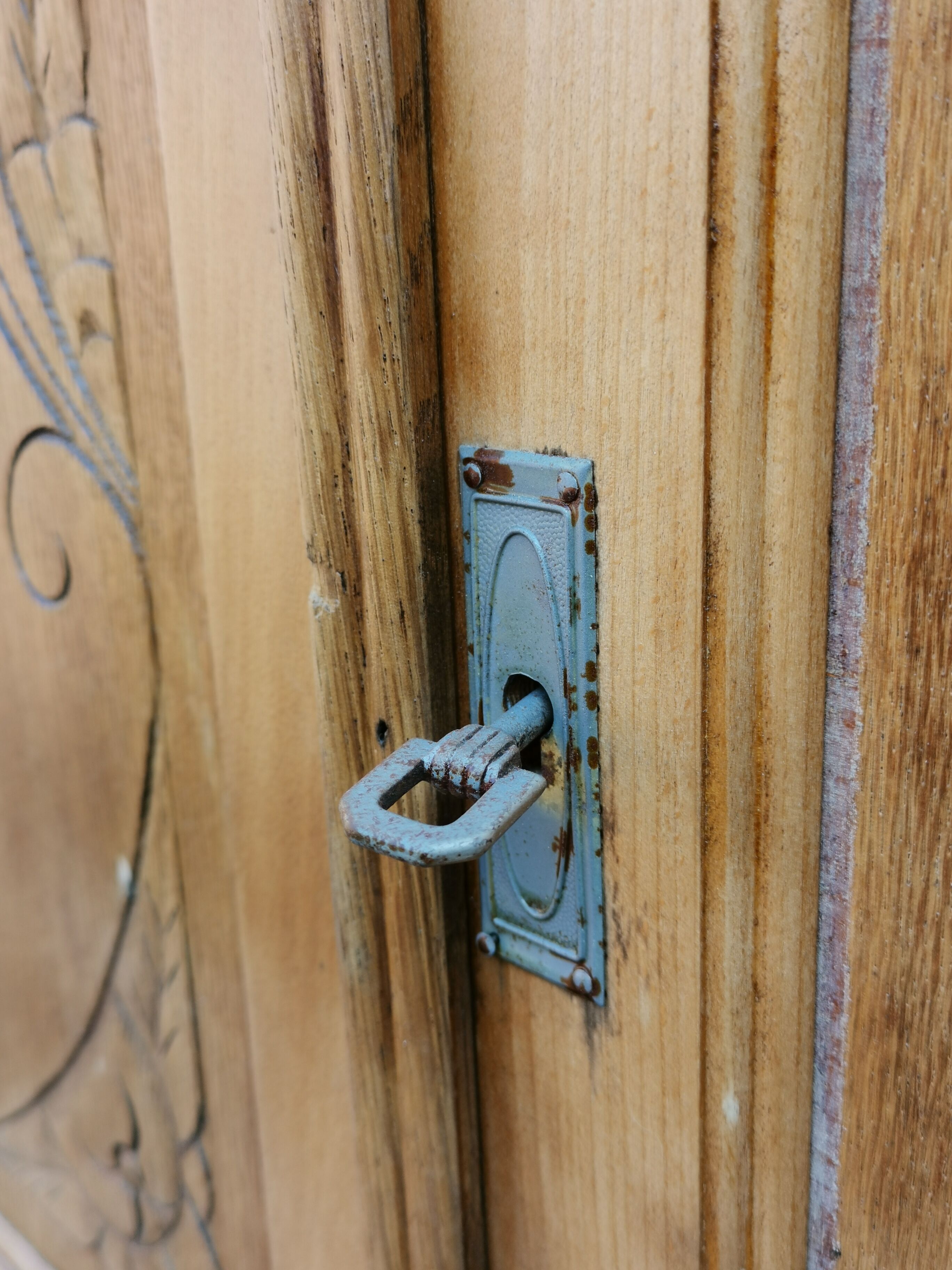 Parisian floral pattern buffet