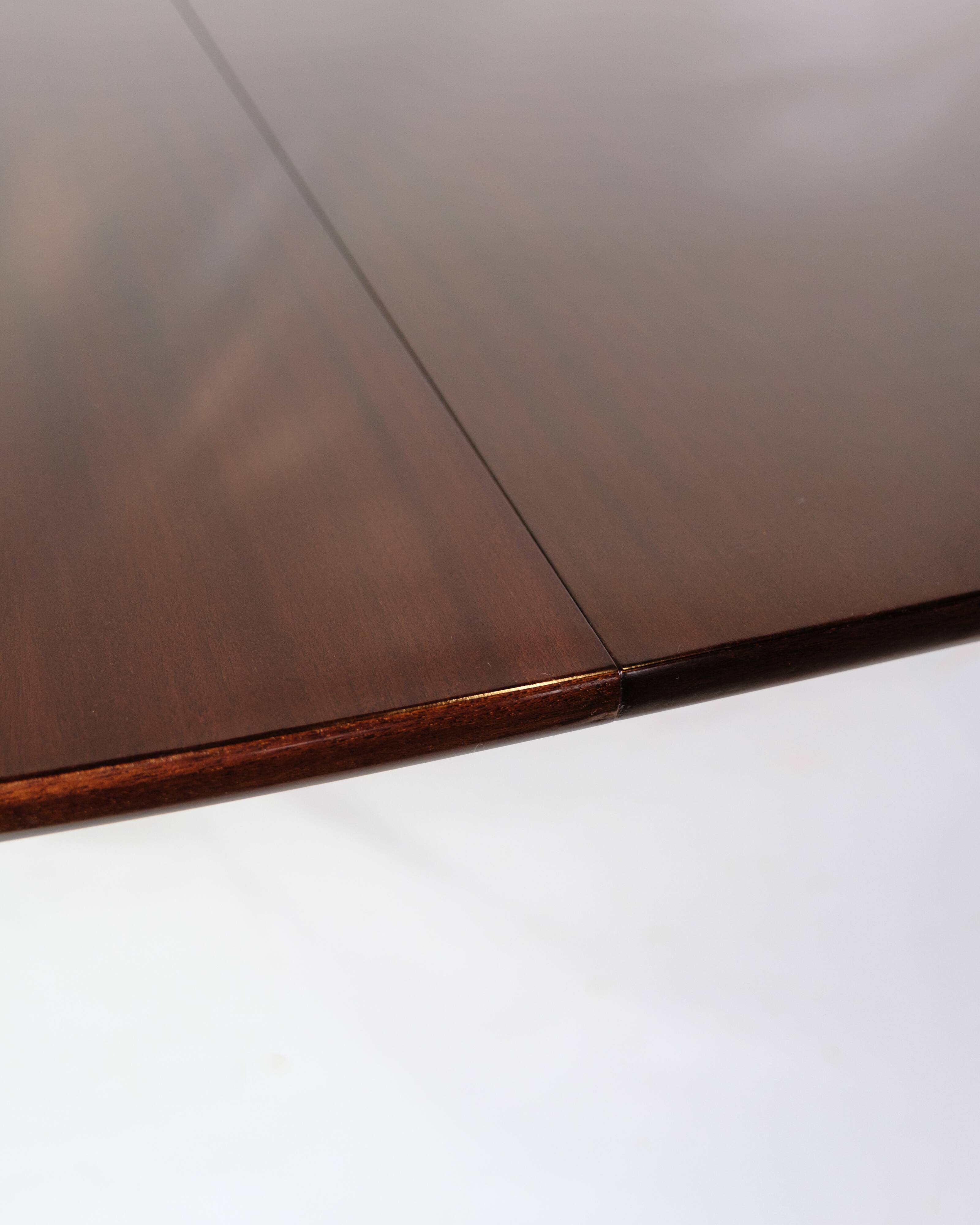 Dining Table Made In Mahogany By Ole Wanscher For P. Jeppesen From 1960s