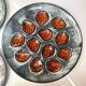Vintage oyster plates