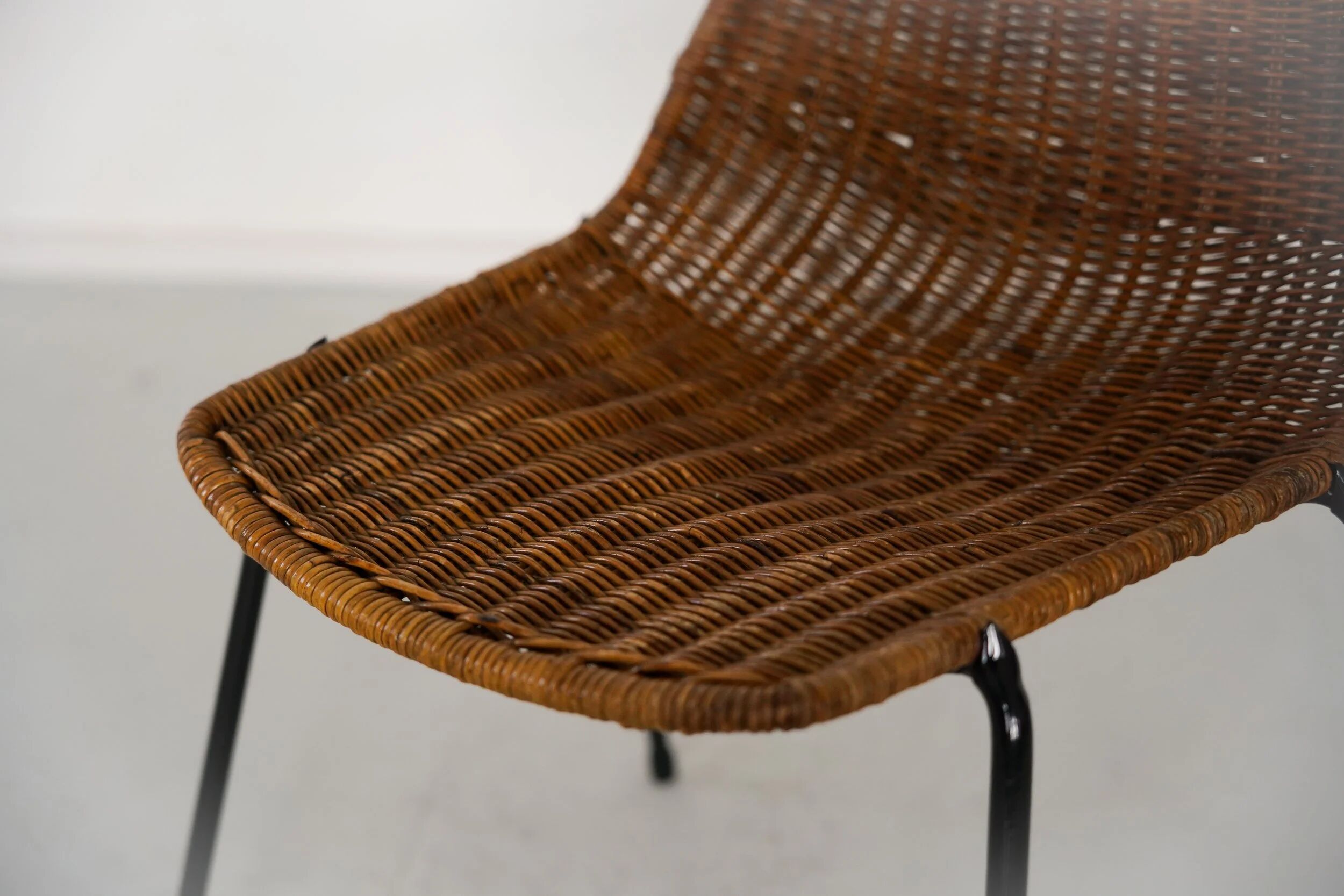 Basket Chair by Gian Franco Legler for Bonacina