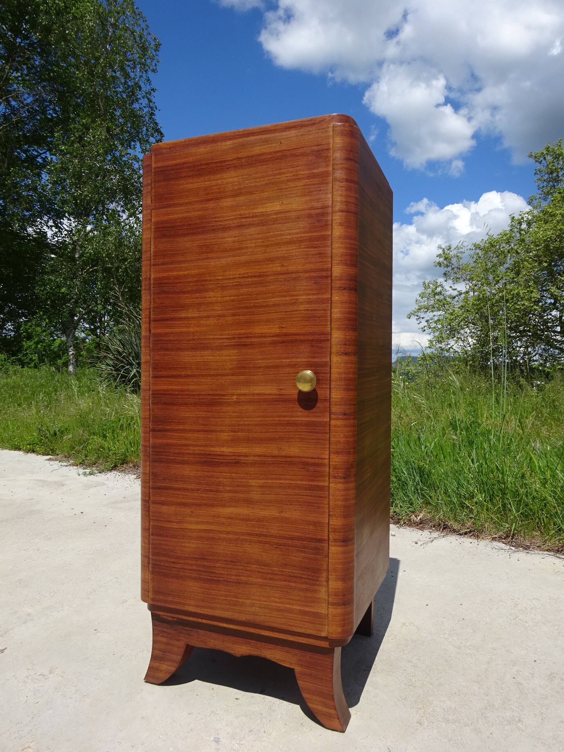 Art Deco column furniture, filing cabinet