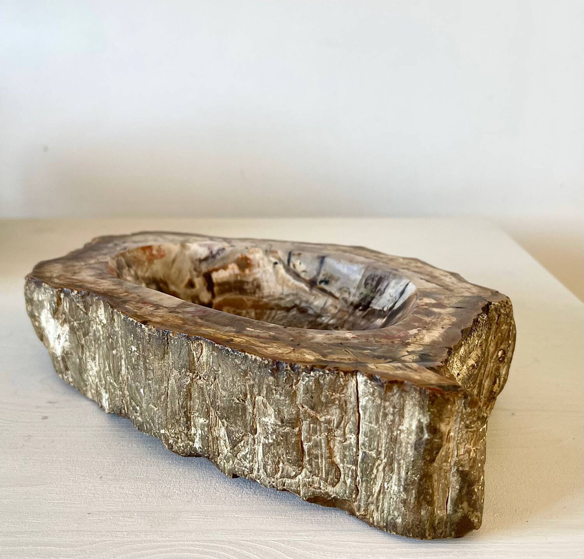 Petrified wood catchall