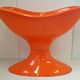 Berceau landau en plastique moule orange 1970 vintage space age 70s 70's po