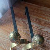 Fireplace andiron