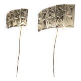 Par de apliques de pared "Kinkeldey". Alemania, 1970s.