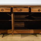 Buffet 3 portes en noyer, fin XIXème