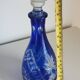 Carafe et 6 verres - verre taillé