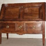 Secretary with a slope of Louis XVI period, authentic